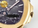 Patek Philippe Nautilus 5712 Best Edition Brown Dial on Brown Leather Strap A240 - Görsel 12