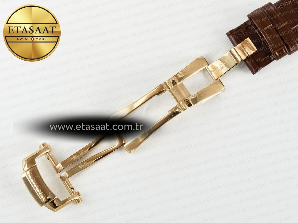 Patek Philippe Nautilus 5712 Best Edition Brown Dial on Brown Leather Strap A240 - Görsel 30