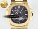 Patek Philippe Nautilus 5712 Best Edition Brown Dial on Brown Leather Strap A240 - Görsel 4