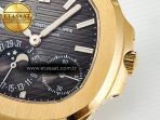 Patek Philippe Nautilus 5712 Best Edition Brown Dial on RG Bracelet A240 - Görsel 12