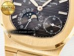 Patek Philippe Nautilus 5712 Best Edition Brown Dial on RG Bracelet A240 - Görsel 13
