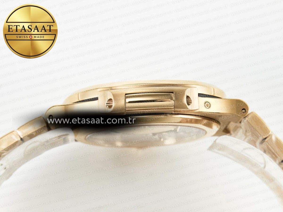 Patek Philippe Nautilus 5712 Best Edition Brown Dial on RG Bracelet A240 - Görsel 15
