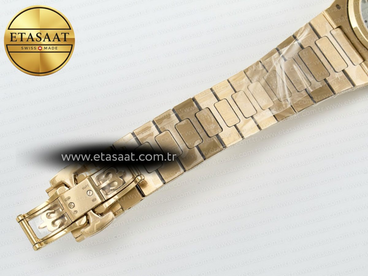 Patek Philippe Nautilus 5712 Best Edition Brown Dial on RG Bracelet A240 - Görsel 28
