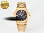 Patek Philippe Nautilus 5712 Best Edition Brown Dial on RG Bracelet A240 - Görsel 3