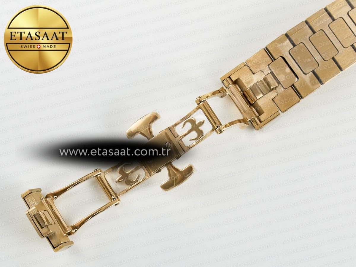 Patek Philippe Nautilus 5712 Best Edition Brown Dial on RG Bracelet A240 - Görsel 31