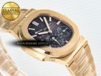 Patek Philippe Nautilus 5712 Best Edition Brown Dial on RG Bracelet A240 - Görsel 7