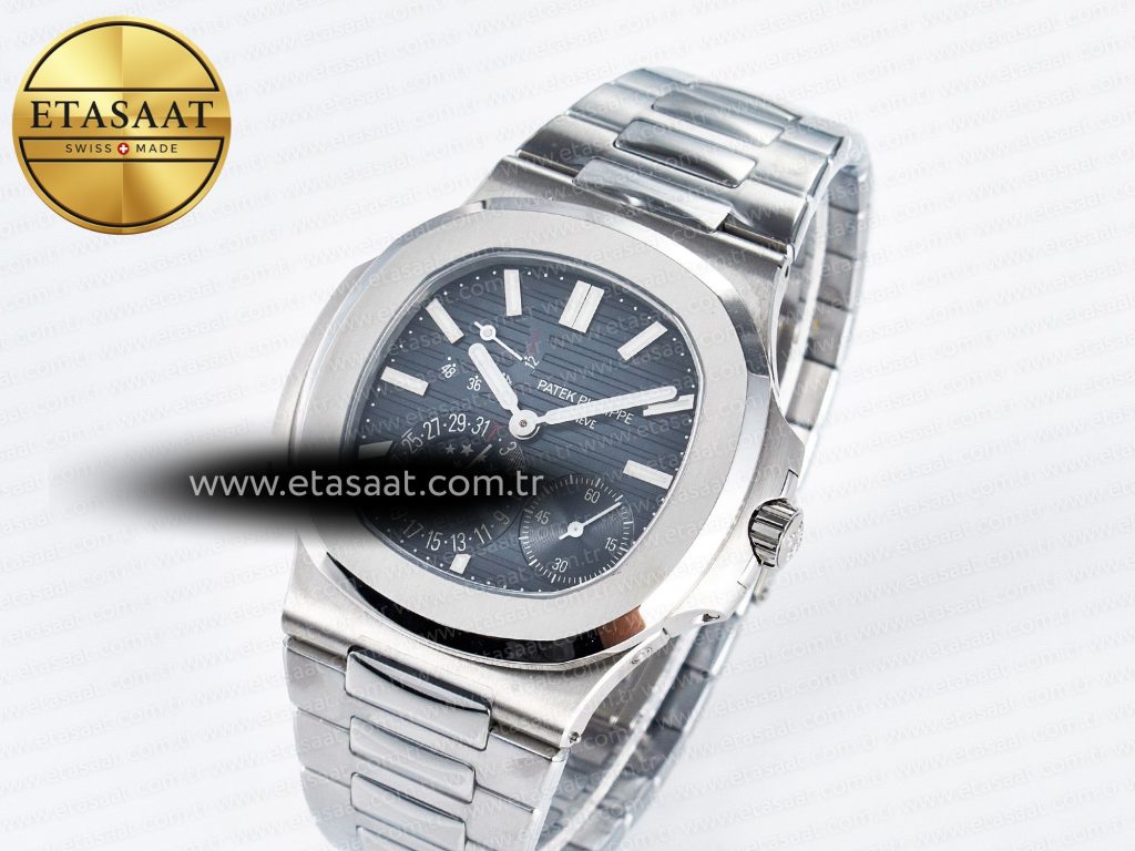 nautilus 5712 ss omef 11 best edition blue dial on ss bracelet a240 super clone2