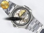 Patek Philippe Nautilus 5712 SS OMEF 1:1 Best Edition Blue Dial on SS Bracelet A240 Super Clone - Görsel 20