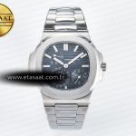 Patek Philippe Nautilus 5712 Omef Mavi Kadran A240 Eta Saat - Görsel 3 - 1:1 Süper Klon Saat