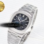 Patek Philippe Nautilus 5712 Best Edition Blue Dial on SS Bracelet A240 Super Clone V2
