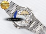 Patek Philippe Nautilus 5712 Best Edition Blue Dial on SS Bracelet A240 Super Clone V2 - Görsel 19