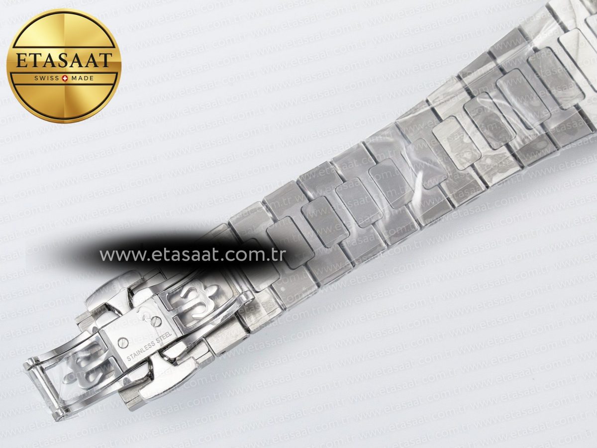 Patek Philippe Nautilus 5712 Best Edition Blue Dial on SS Bracelet A240 Super Clone V2 - Görsel 28