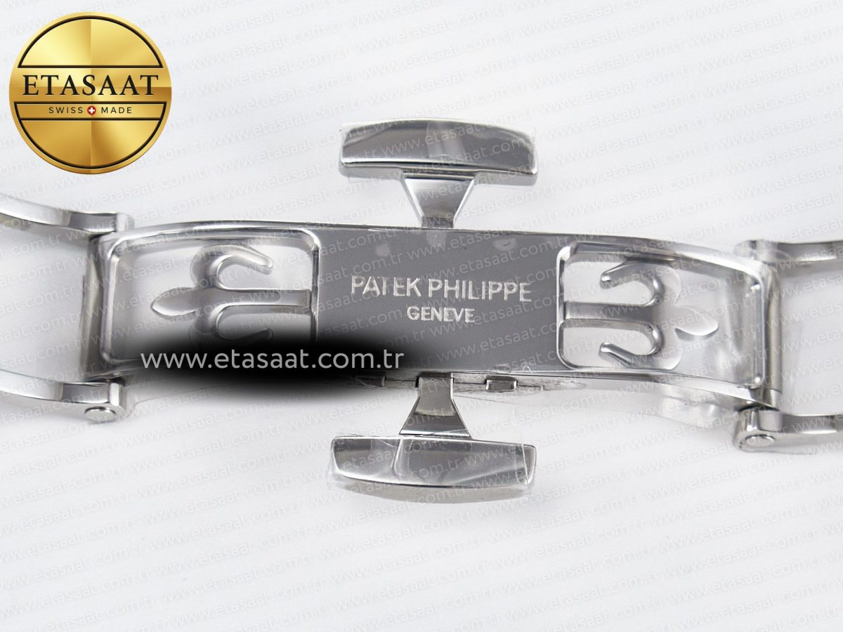 Patek Philippe Nautilus 5712 Best Edition Blue Dial on SS Bracelet A240 Super Clone V2 - Görsel 32