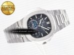 Patek Philippe Nautilus 5712 Best Edition Blue Dial on SS Bracelet A240 Super Clone V2 - Görsel 8