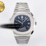 Patek Philippe Nautilus 5976 Mavi Kadran Bilezik A7750 Eta Saat - Görsel 3 - 1:1 Süper Klon Saat