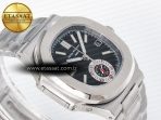 Patek Philippe Nautilus 5980 SS Black Dial on SS Bracelet A7750 - Görsel 7