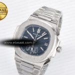 Patek Philippe Nautilus 5980 SS Blue Dial on SS Bracelet A7750