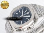 Patek Philippe Nautilus 5980 SS Blue Dial on SS Bracelet A7750 - Görsel 6