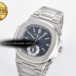 Patek Philippe Nautilus 5980 Blue/SS Dial on SS Bracelet A7750