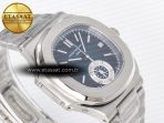 Patek Philippe Nautilus 5980 Blue/SS Dial on SS Bracelet A7750 - Görsel 7