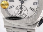 Patek Philippe Nautilus 5980 SS White Dial on SS Bracelet A7750 - Görsel 12