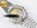 Patek Philippe Nautilus 5980 SS White Dial on SS Bracelet A7750 - Görsel 16