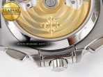 Patek Philippe Nautilus 5980 SS White Dial on SS Bracelet A7750 - Görsel 17