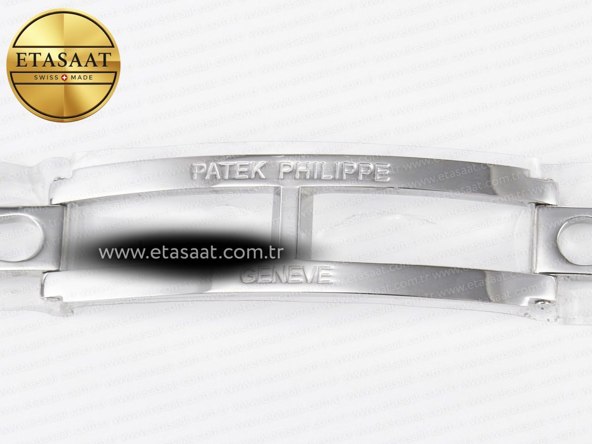 Patek Philippe Nautilus 5980 SS/RG 3KF 1:1 Best Edition Blue Dial on SS/RG Bracelet A7750 mod to PP.CH28-520 - Görsel 26