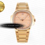 Patek Philippe Nautilus 7118 Pırlantalı Bezel 324CS Eta Saat - Görsel 3 - 1:1 Süper Klon Saat