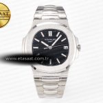 Patek Philippe Nautilus Jumbo 5711 JJF Siyah Dokulu A324 Eta Saat - Görsel 3 - 1:1 Süper Klon Saat