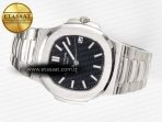 Patek Philippe Nautilus Jumbo 5711 JJF 1:1 Best Edition Black Textured Dial On SS Bracelet A324 V3 - Görsel 9