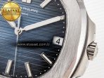 Patek Philippe Nautilus Jumbo 5711 JJF 1:1 Best Edition Blue Textured Dial On SS Bracelet A324 V3 - Görsel 11