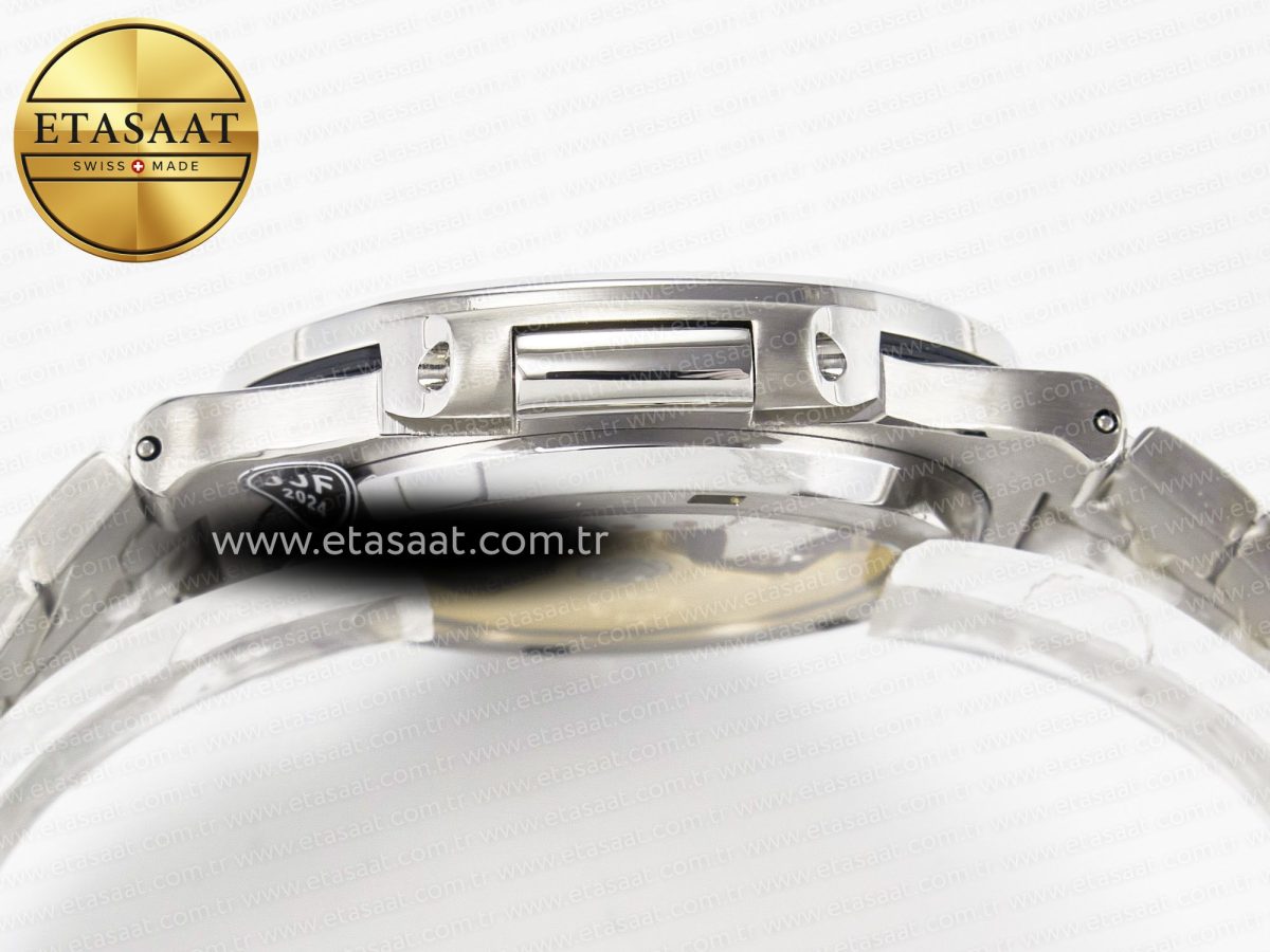 Patek Philippe Nautilus Jumbo 5711 JJF 1:1 Best Edition Blue Textured Dial On SS Bracelet A324 V3 - Görsel 13