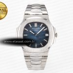 Patek Philippe Nautilus Jumbo 5711 JJF Mavi Dokulu A324 Eta Saat - Görsel 3 - 1:1 Süper Klon Saat