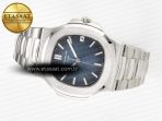 Patek Philippe Nautilus Jumbo 5711 JJF 1:1 Best Edition Blue Textured Dial On SS Bracelet A324 V3 - Görsel 9