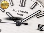Patek Philippe Nautilus Jumbo 5711 JJF 1:1 Best Edition White Textured Dial On SS Bracelet A324 V3 - Görsel 10