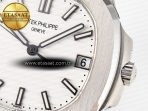 Patek Philippe Nautilus Jumbo 5711 JJF 1:1 Best Edition White Textured Dial On SS Bracelet A324 V3 - Görsel 11