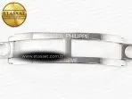 Patek Philippe Nautilus Jumbo 5711 JJF 1:1 Best Edition White Textured Dial On SS Bracelet A324 V3 - Görsel 26