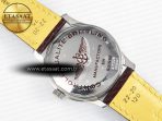 Breitling Navitimer 1 SS 41mm TF 1:1 Best Edition White Bezel Blue Dial on Brown Leather Strap A2824 - Görsel 15