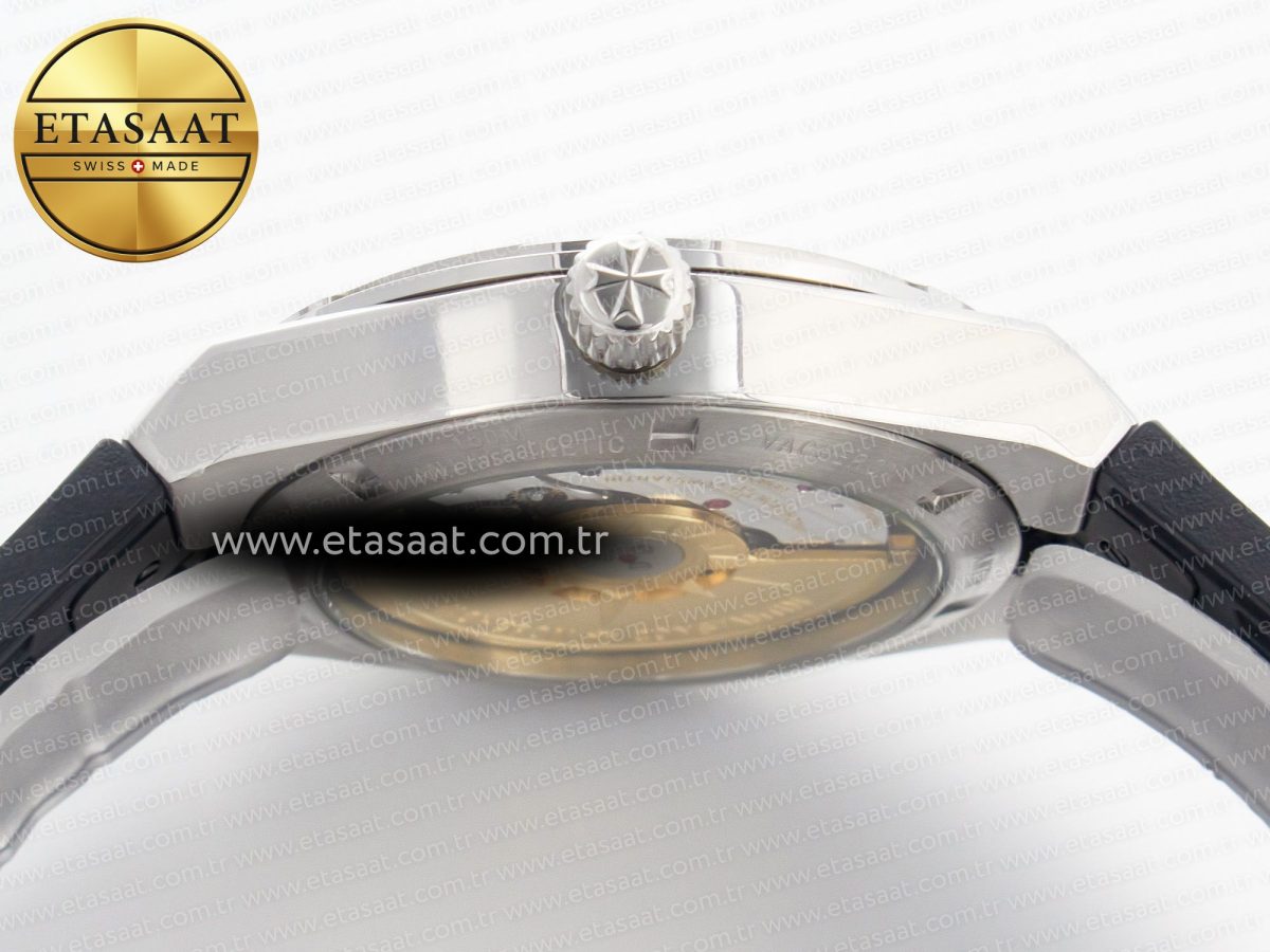 Vacheron Constantin Overseas 4500V SS MKSF 1:1 Best Edition White Dial on Black Rubber Strap A5100 - Görsel 14