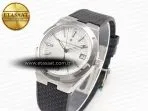 Vacheron Constantin Overseas 4500V SS MKSF 1:1 Best Edition White Dial on Black Rubber Strap A5100 - Görsel 2