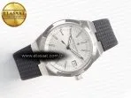 Vacheron Constantin Overseas 4500V SS MKSF 1:1 Best Edition White Dial on Black Rubber Strap A5100 - Görsel 8