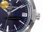 Vacheron Constantin Overseas 4500V SS ZF 1:1 Best Edition Blue Dial on SS Bracelet A5100 - Görsel 11