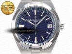 Vacheron Constantin Overseas 4500V SS ZF 1:1 Best Edition Blue Dial on SS Bracelet A5100 - Görsel 4