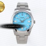 Rolex Oyster Perpetual 124300 Çelik Tiffany Mavi VS3235 Eta Saat - Görsel 3 - 1:1 Süper Klon Saat