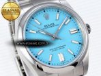 Rolex Oyster Perpetual 124300 Steel Tiffany Blue Dial VS3235 - Görsel 5