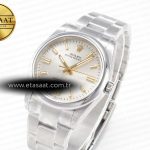 Rolex Oyster Perpetual 126000 36mm BPF 1:1 Best Edition 904L Steel Silver White Dial A3230