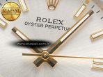 Rolex Oyster Perpetual 126000 36mm BPF 1:1 Best Edition 904L Steel Silver White Dial A3230 - Görsel 10