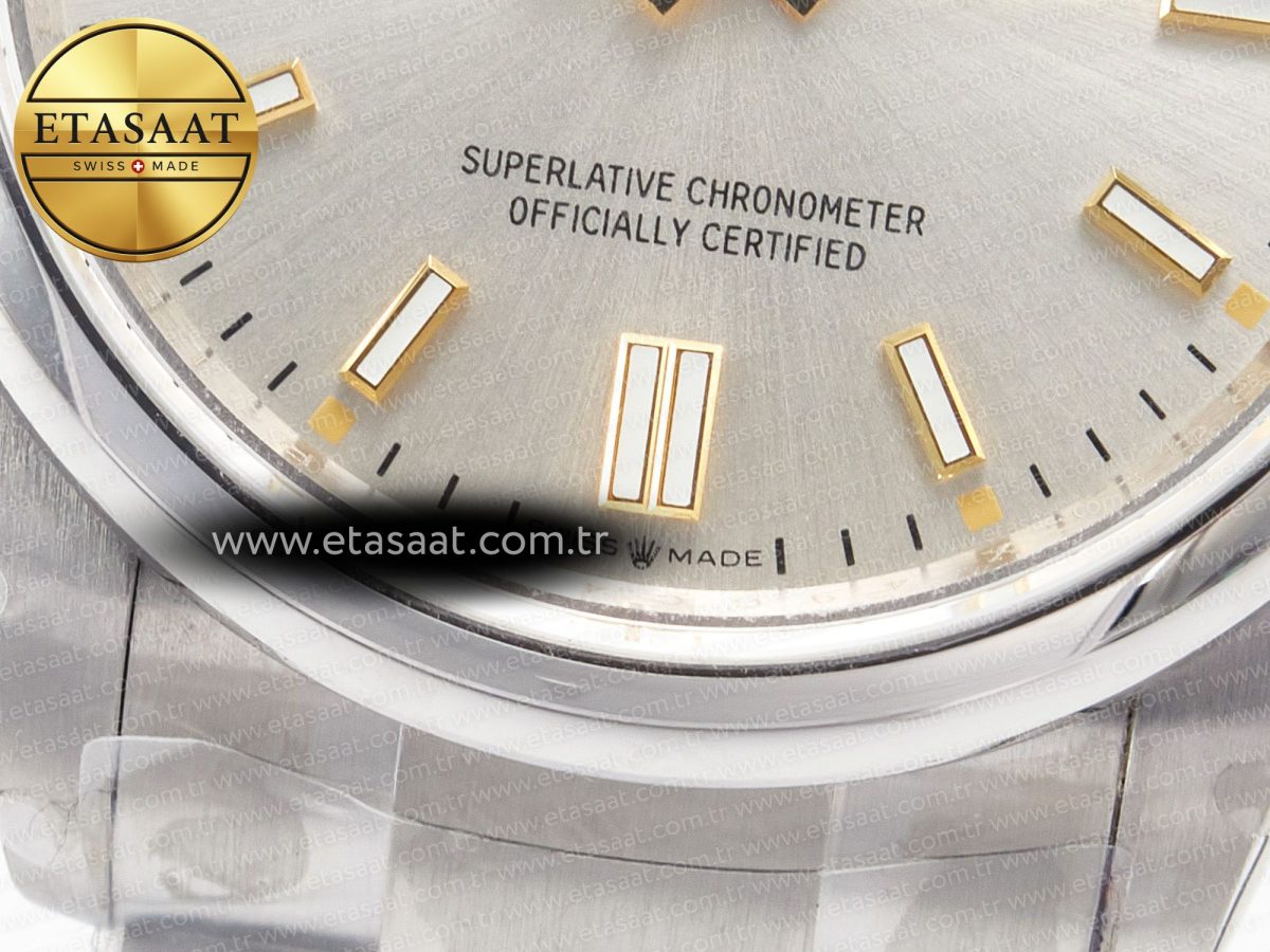 Rolex Oyster Perpetual 126000 36mm BPF 1:1 Best Edition 904L Steel Silver White Dial A3230 - Görsel 12