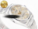 Rolex Oyster Perpetual 126000 36mm BPF 1:1 Best Edition 904L Steel Silver White Dial A3230 - Görsel 7